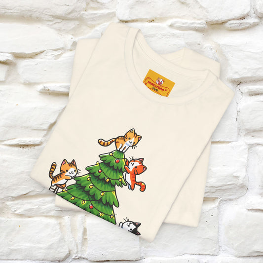 ''Merry Catmas'' | Cattitude Christmas Tee| Nunu&Miao Studio - Nunu&Miao Studio