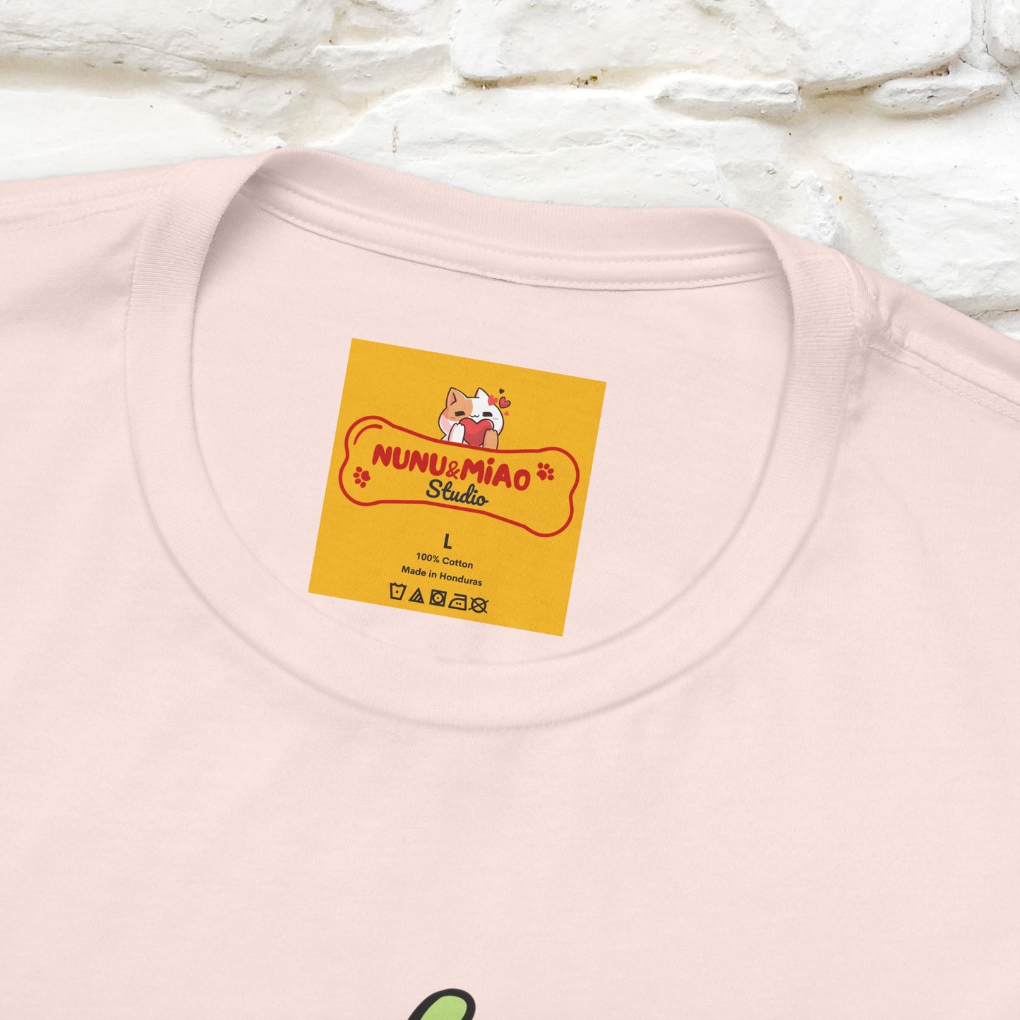 "Dream Without Fear And Love Without Limits'' Cat T-Shirt | Front & Back Design | Nunu&Miao Studio - Nunu&Miao Studio