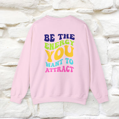 "Be The Energy ...'' |Cat Sweatshirt | Nunu&Miao Studio