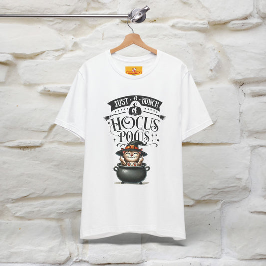 "Just A Bunch Of Hocus Pocus" Cat  T-shirt |Nunu&Miao Studio - Nunu&Miao Studio
