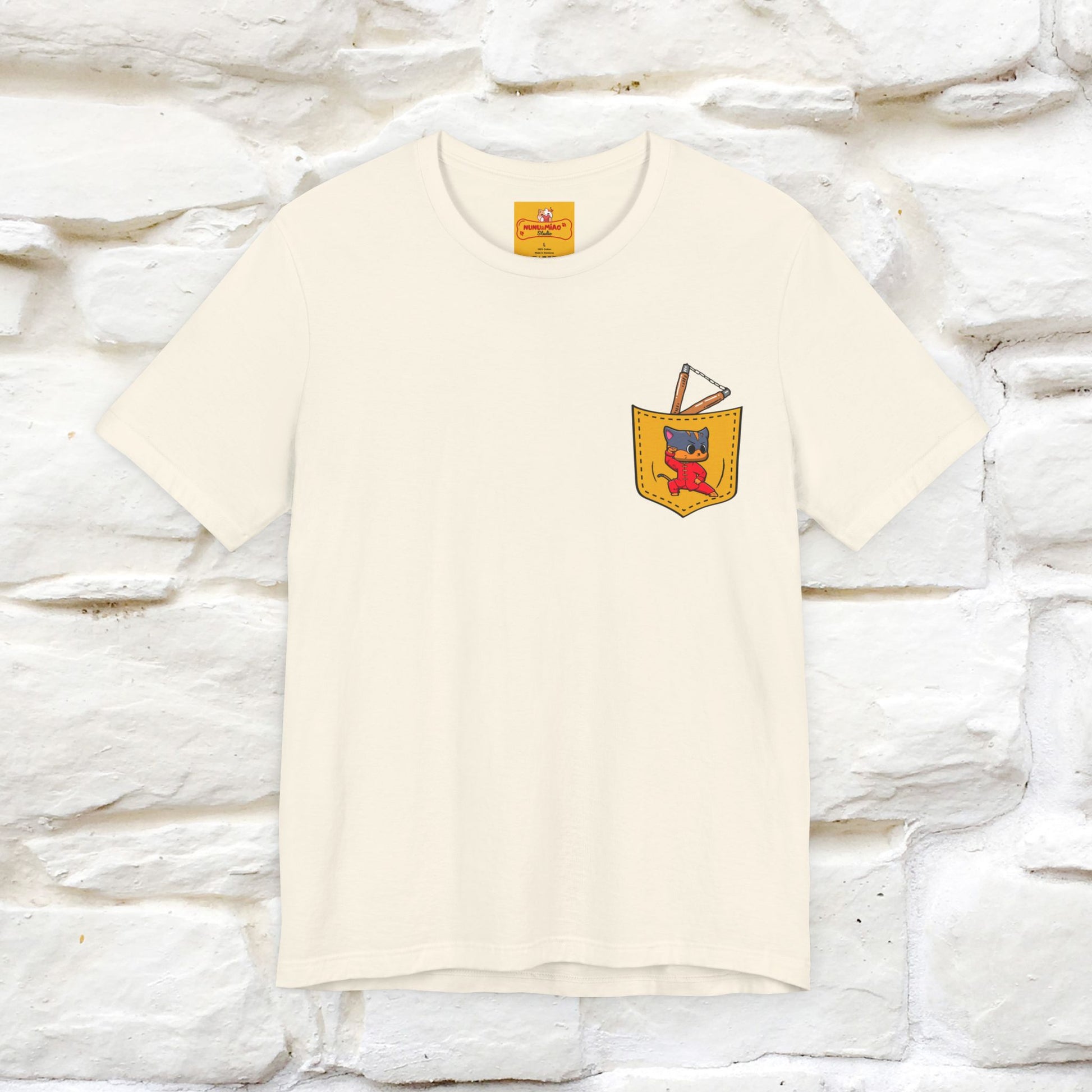 "Be Like Water: Cattitude Master | Cat T-Shirt |Nunu&Miao Studio - Nunu&Miao Studio