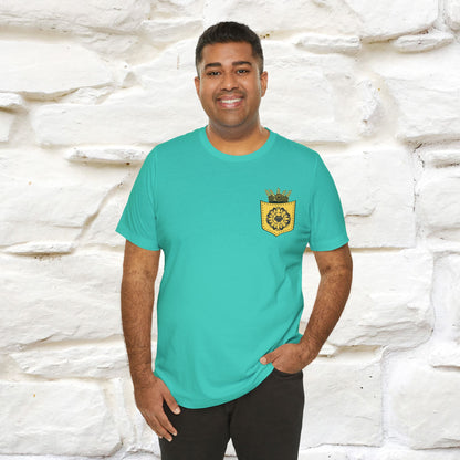 ''Black Cat Circle'' Cat T-Shirt Front and Back Design | Nunu&Miao Studio - Nunu&Miao Studio