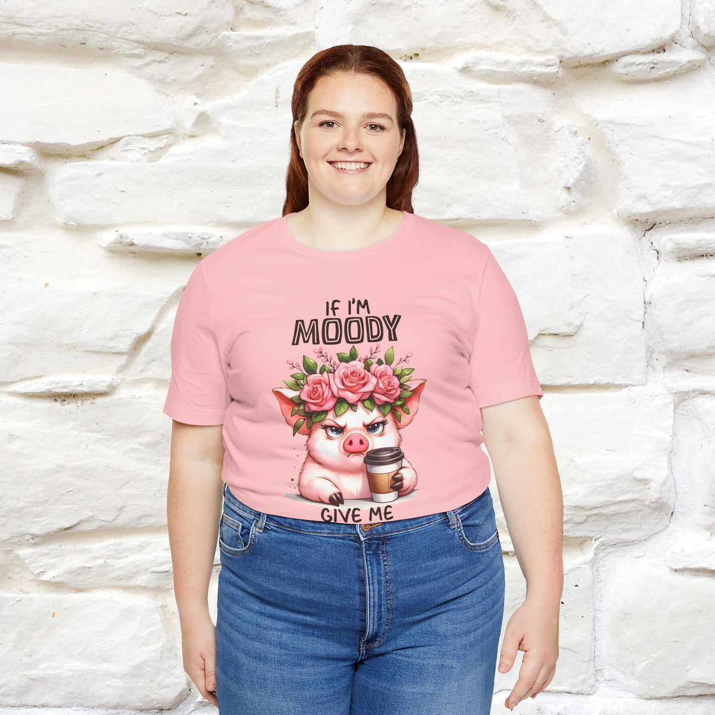 ''If I'm Moody Give Me Foody''| Funny T-Shirt | Nunu&Miao Studio