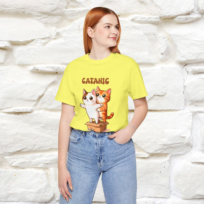 ''Catanic'' Cat T-Shirt | Nunu&Miao Studio - Nunu&Miao Studio