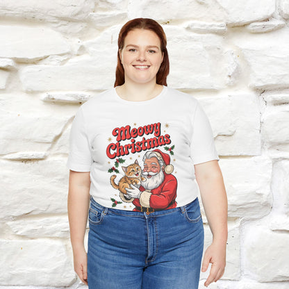 “Meowy Christmas” | Cat T-Shirt | Nunu&Miao Studio