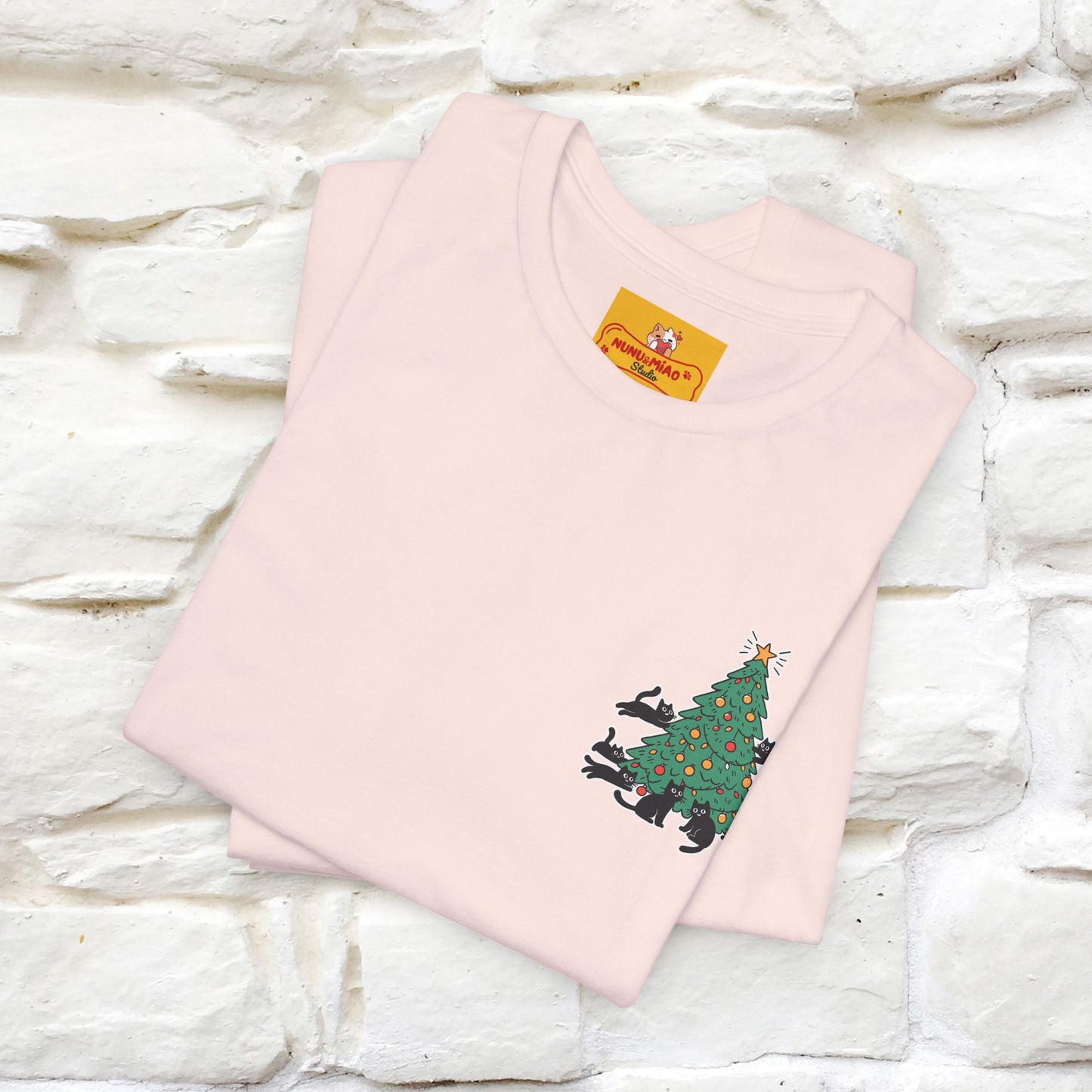 “Cat Christmas Tree” | Cat T-Shirt | Nunu&Miao Studio
