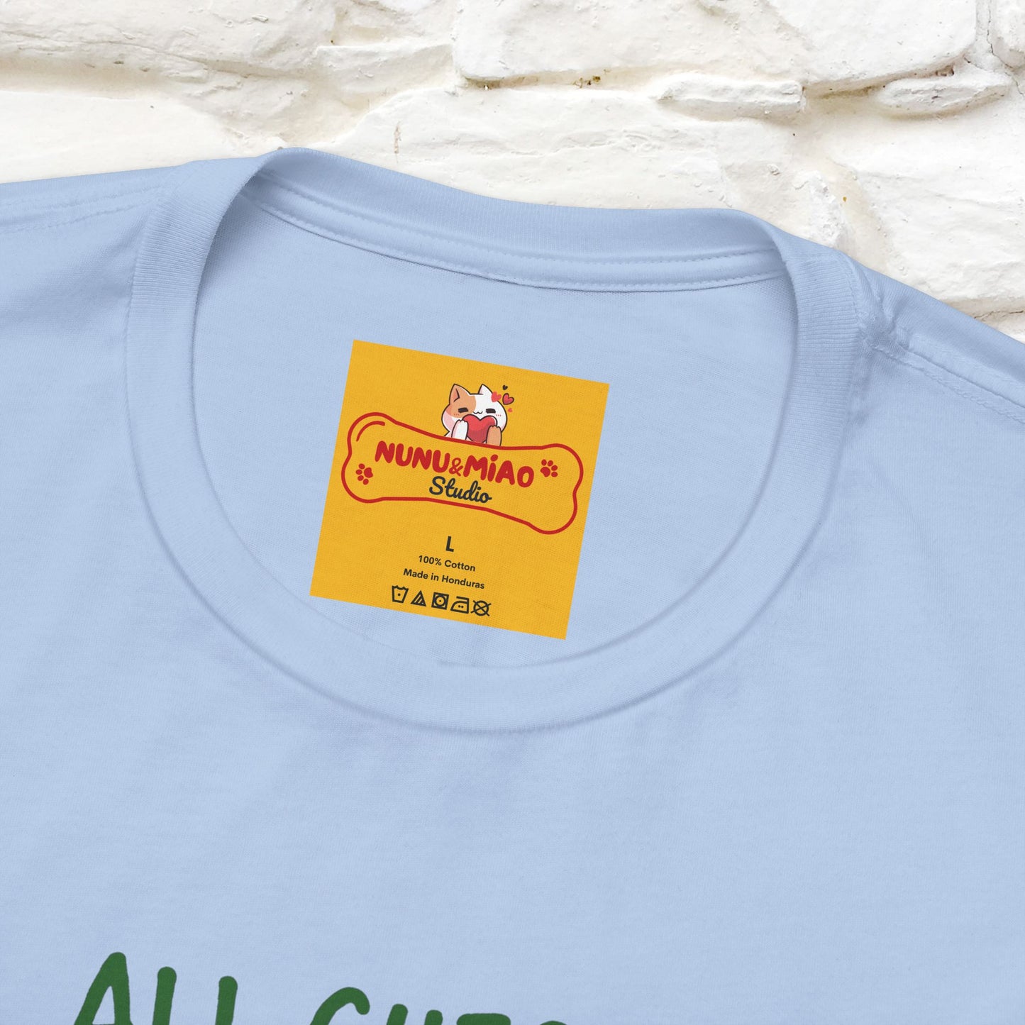 "All Guest Must Be Approved By The Cat - NO,MAYBE" Cat T-shirt |Nunu&Miao Studio - Nunu&Miao Studio