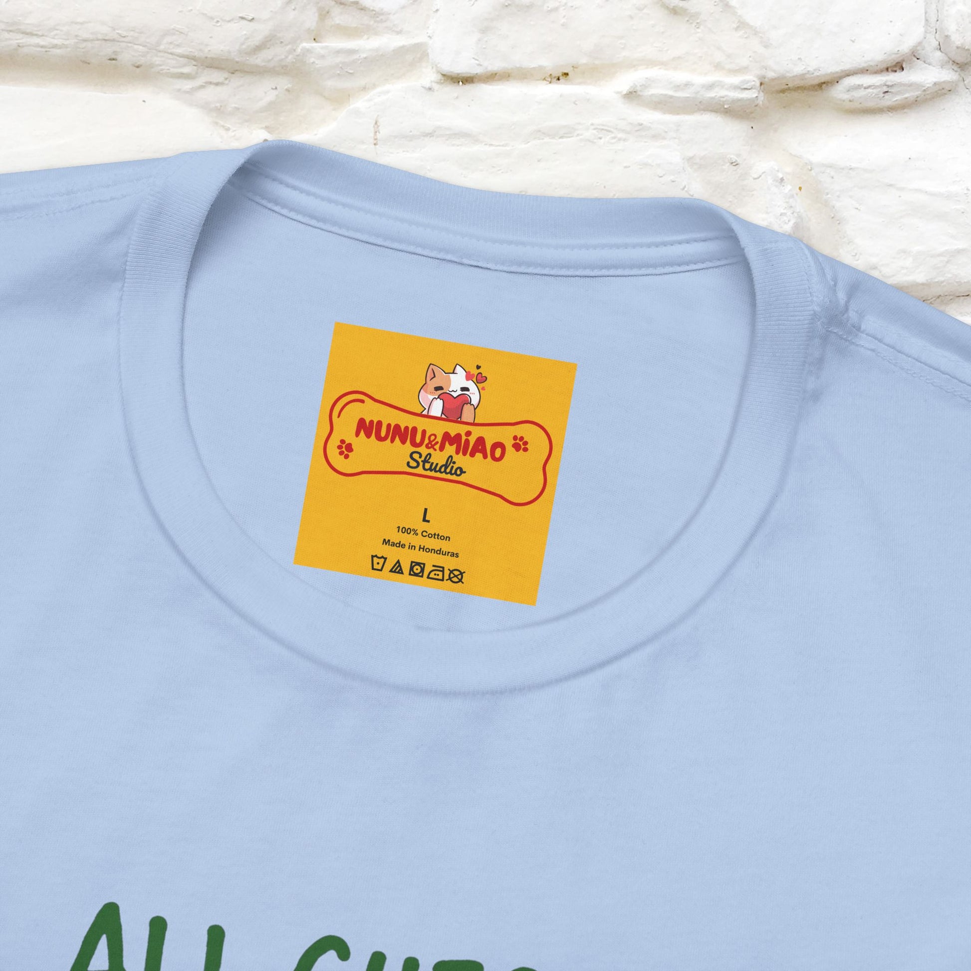 "All Guest Must Be Approved By The Cat - NO,MAYBE" Cat T-shirt |Nunu&Miao Studio - Nunu&Miao Studio