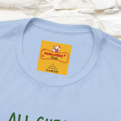 "All Guest Must Be Approved By The Cat - NO,MAYBE" Cat T-shirt |Nunu&Miao Studio - Nunu&Miao Studio
