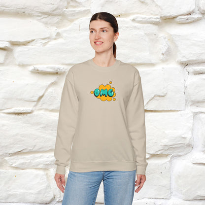 "OMG'' |Cat Sweatshirt | Nunu&Miao Studio