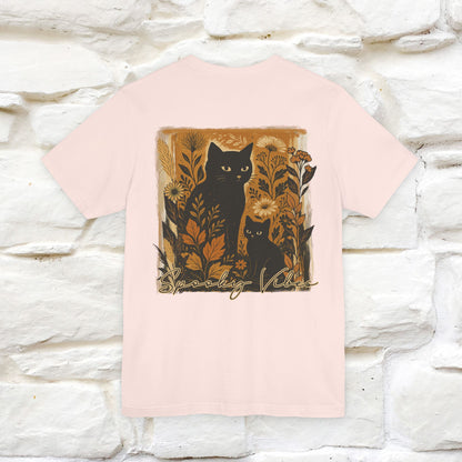 "Spooky Vibes" Cat T-shirt |Nunu&Miao Studio - Nunu&Miao Studio