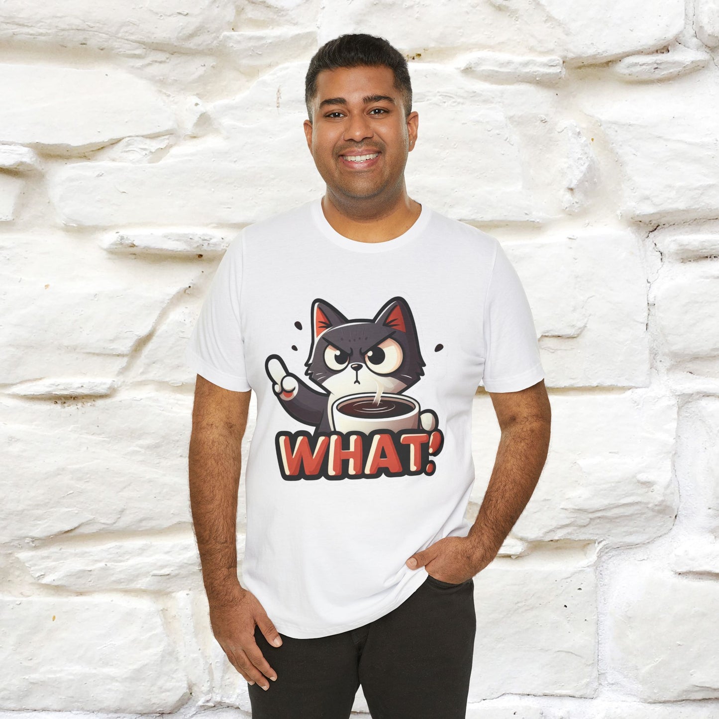 ''What !'' | Cat T-Shirt  | Nunu&Miao Studio - Nunu&Miao Studio