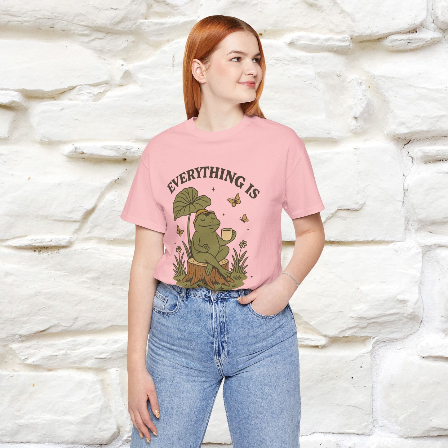 "Everything Is Fugureoutable"| Lifestyle Shirt |Nunu&Miao Studio - Nunu&Miao Studio