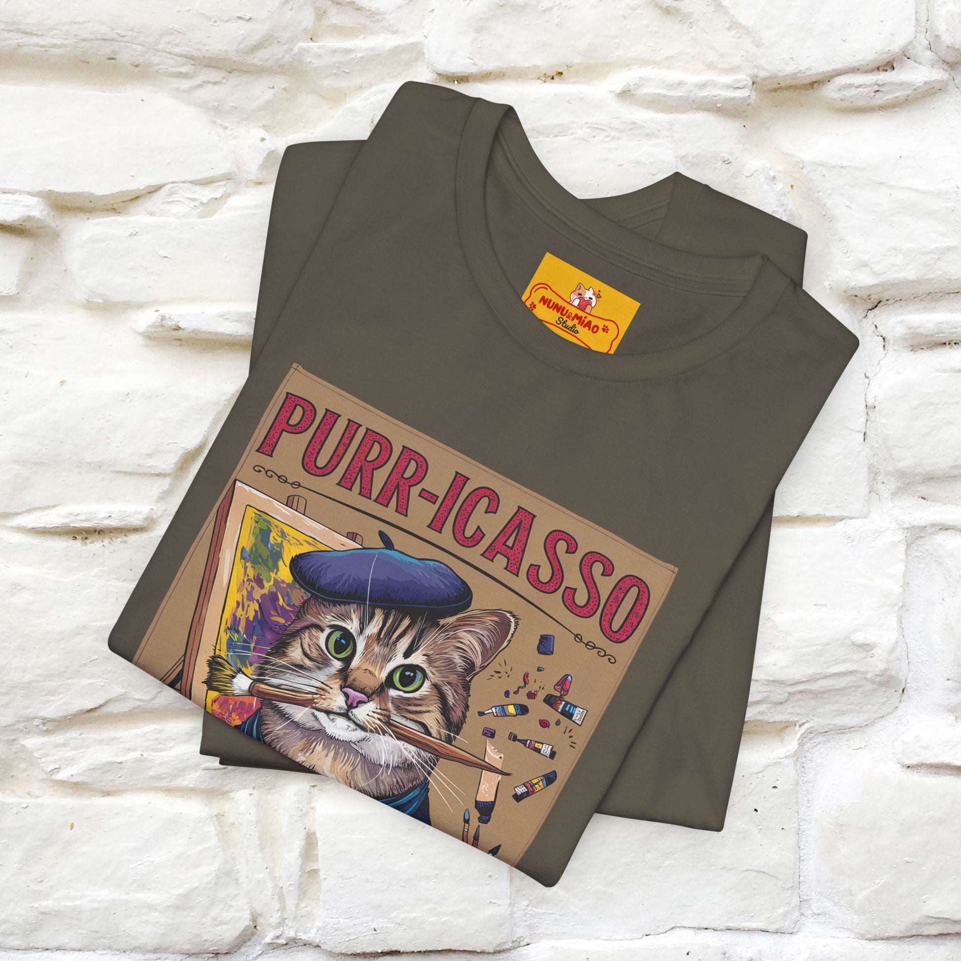 ''Purr-Icasso Masters Of Meows'' | CatT-Shirt | Nunu&Miao Studio - Nunu&Miao Studio
