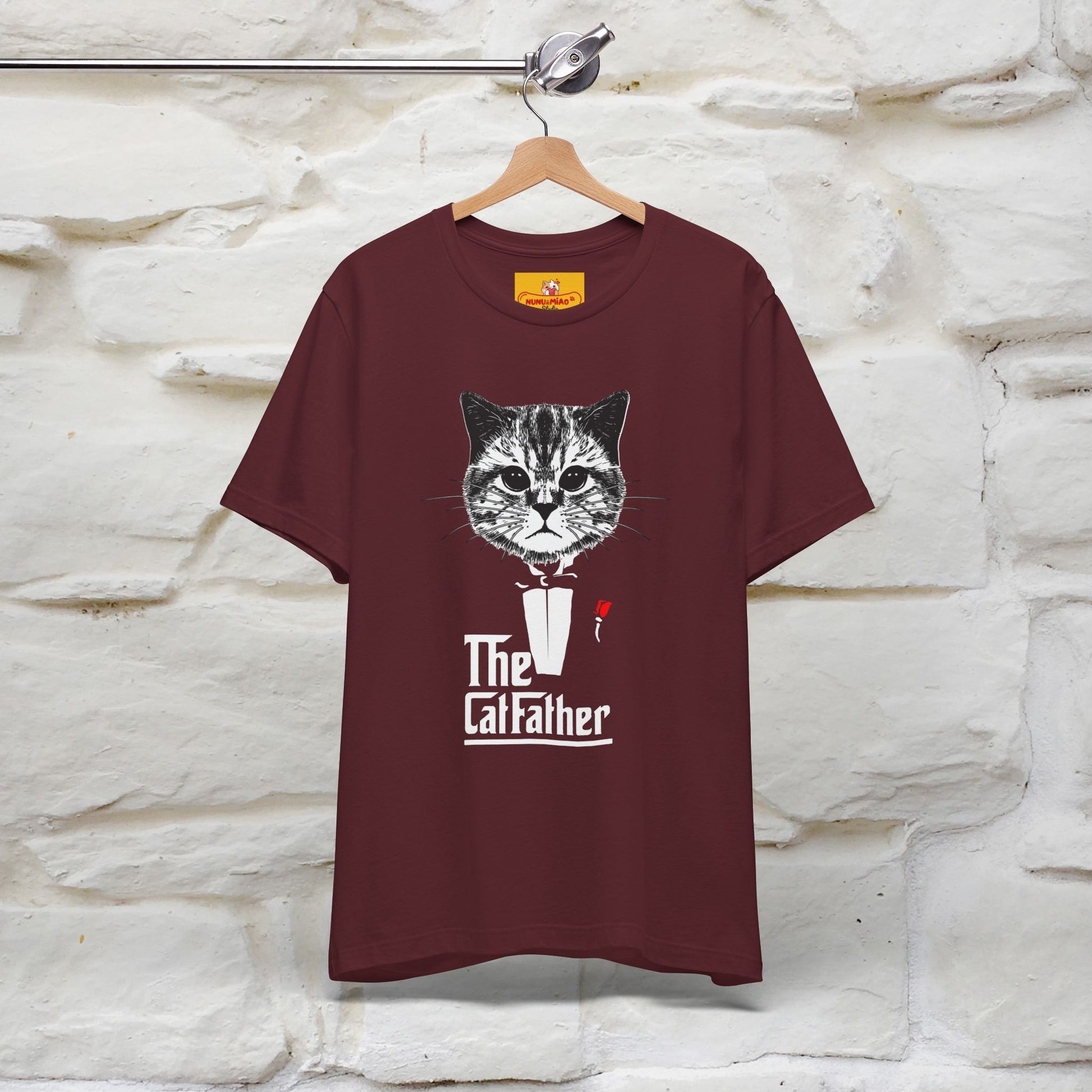 ''The Cat Father T-Shirt''| Iconic Cat Lover Tee | Nunu&Miao Studio - Nunu&Miao Studio