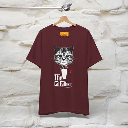 ''The Cat Father T-Shirt''| Iconic Cat Lover Tee | Nunu&Miao Studio - Nunu&Miao Studio