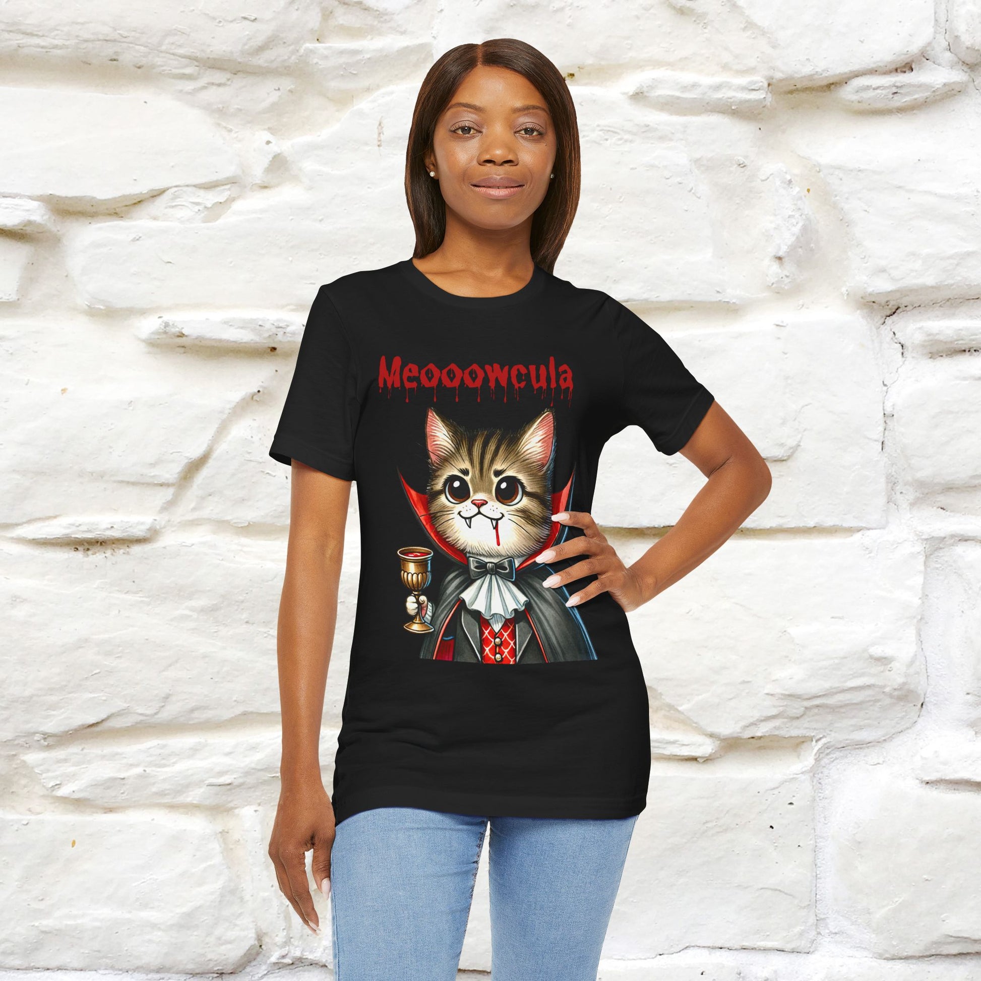 "Meooowcula" Cat T-shirt |Nunu&Miao Studio - Nunu&Miao Studio