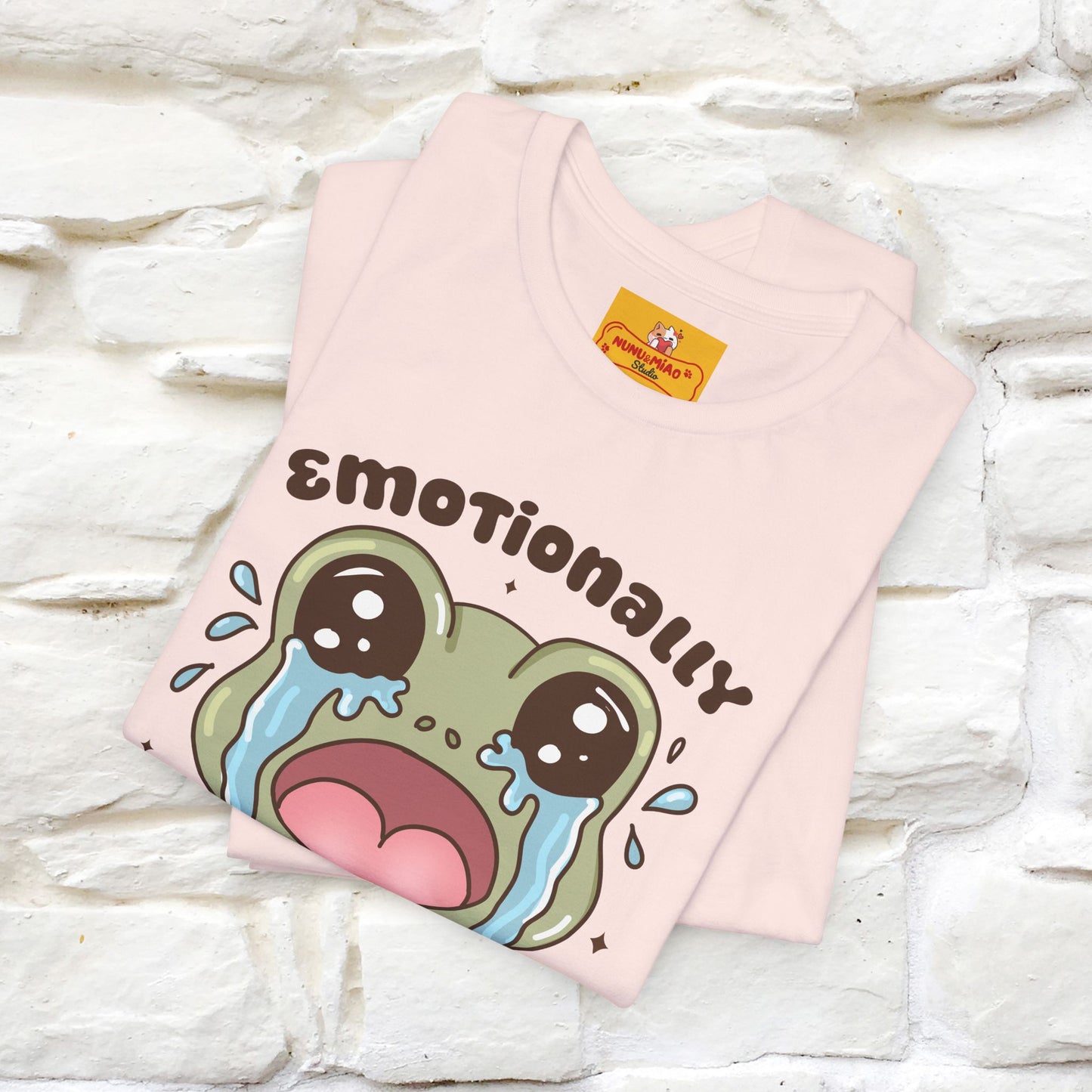 "Emotionally Fragile Handle With Care " Funny T-shirt |Nunu&Miao Studio - Nunu&Miao Studio