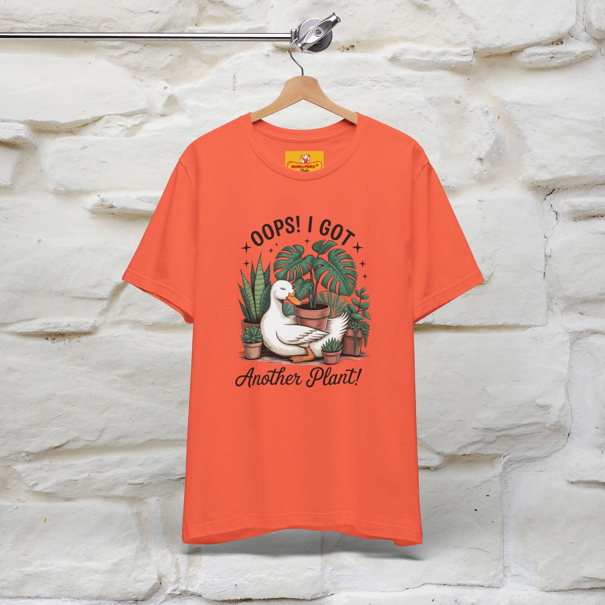 "Oops! I Got Another Plant" Plant T-shirt |Nunu&Miao Studio - Nunu&Miao Studio