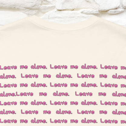 ''Leave Me Alone'' Cat T-Shirt | Nunu&Miao Studio - Nunu&Miao Studio