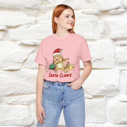"Santa Claws" |Funny Cat T-Shirt | Nunu&Miao Studio