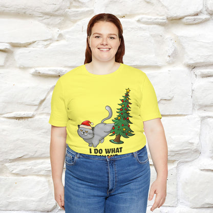 "I Do What I Want" |Funny Cat T-Shirt | Nunu&Miao Studio
