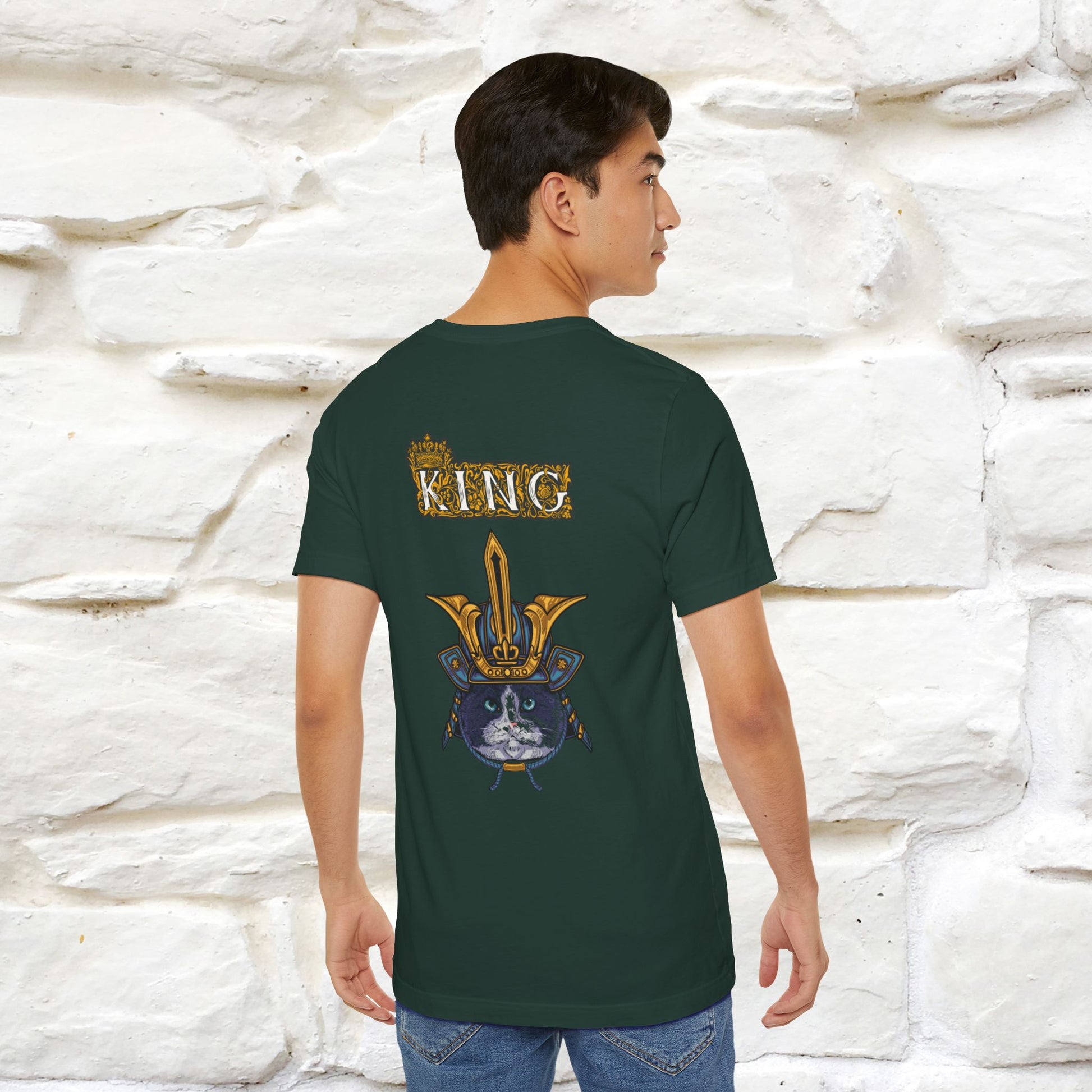 'King Cat: Majestic Cat'' | Front & Back Design | Nunu&Miao Studio - Nunu&Miao Studio
