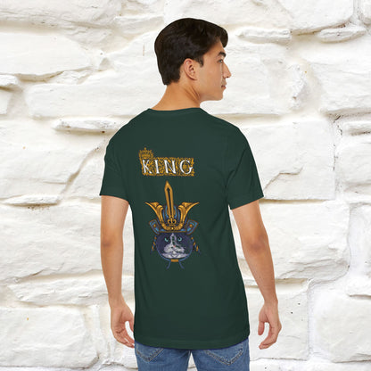 'King Cat: Majestic Cat'' | Front & Back Design | Nunu&Miao Studio - Nunu&Miao Studio