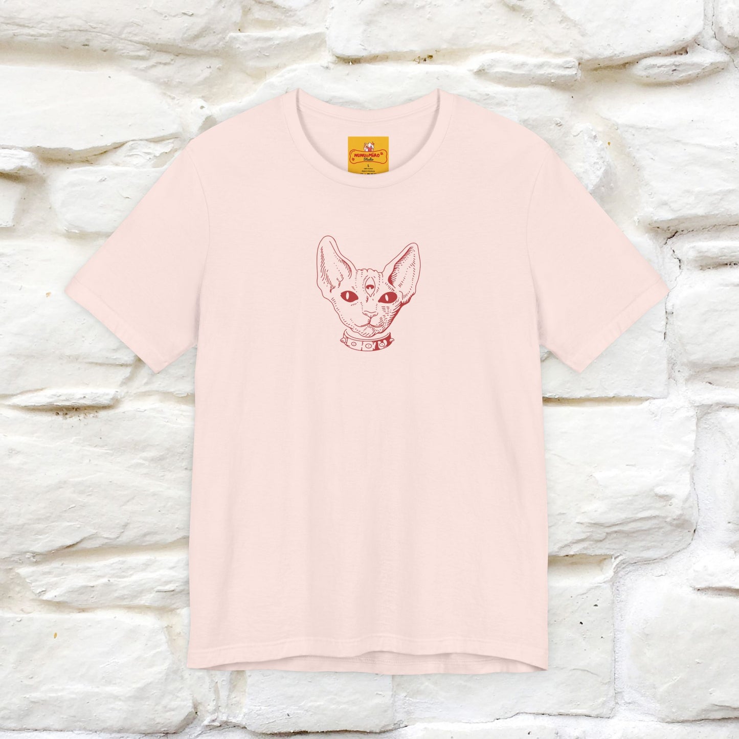 ''Illusion'' Cat T-Shirt Front and Back Design | Nunu&Miao Studio - Nunu&Miao Studio