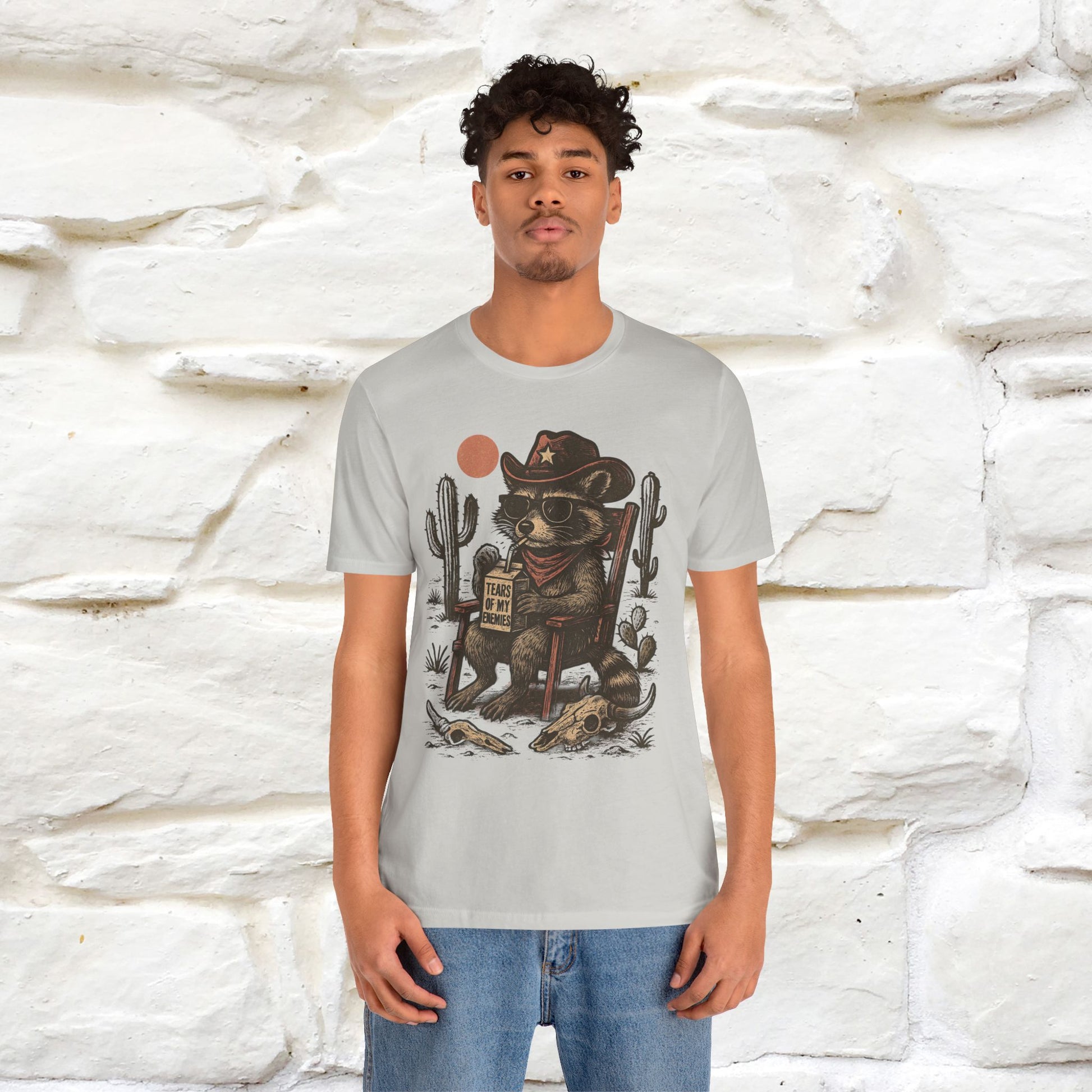"Tears Of My Enemies" Cat T-shirt |Nunu&Miao Studio - Nunu&Miao Studio