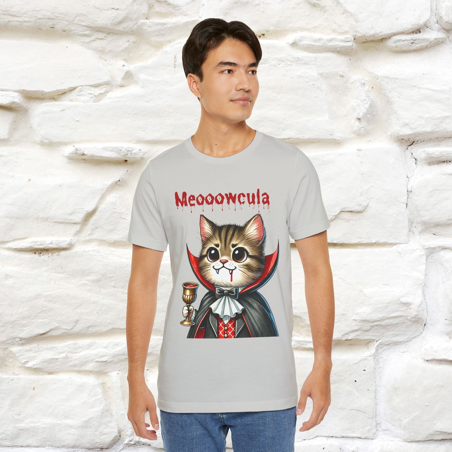 "Meooowcula" Cat T-shirt |Nunu&Miao Studio - Nunu&Miao Studio