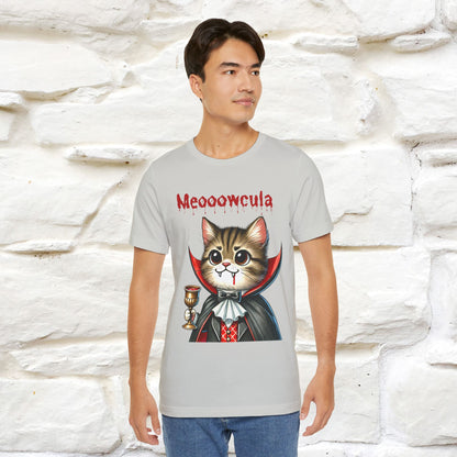 "Meooowcula" Cat T-shirt |Nunu&Miao Studio - Nunu&Miao Studio