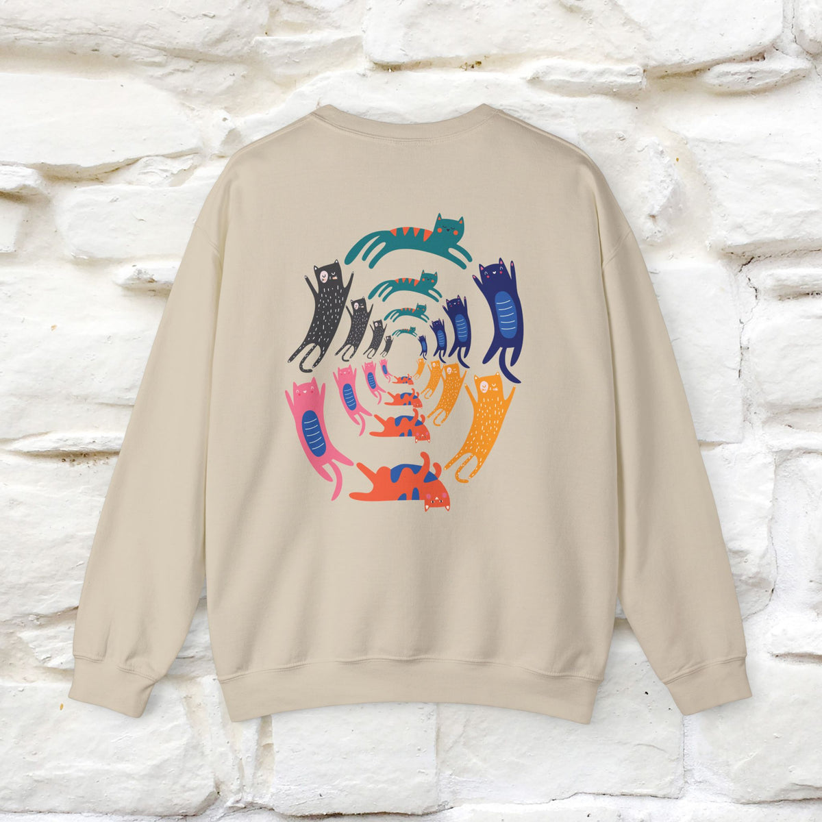 "The Hypnotic Meow'' |Cat Sweatshirt | Nunu&Miao Studio