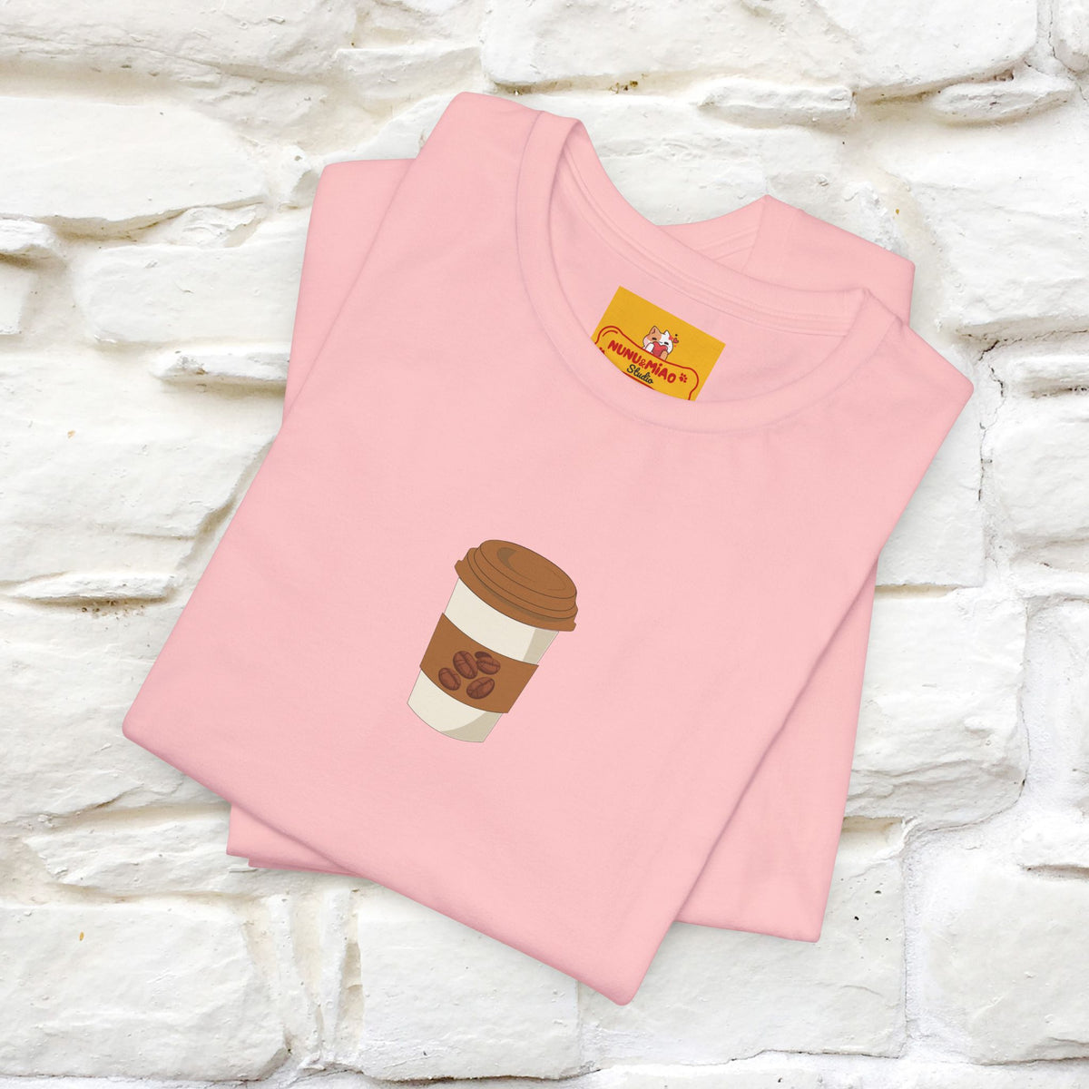 "Where Is My Coffe?" Cat T-Shirt | Front & Back Design | Nunu&Miao Studio