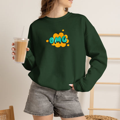 "OMG'' |Cat Sweatshirt | Nunu&Miao Studio