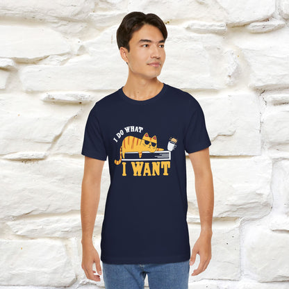 "I Do What I Want" Cat T-Shirt | Nunu & Miao Studio - Nunu&Miao Studio