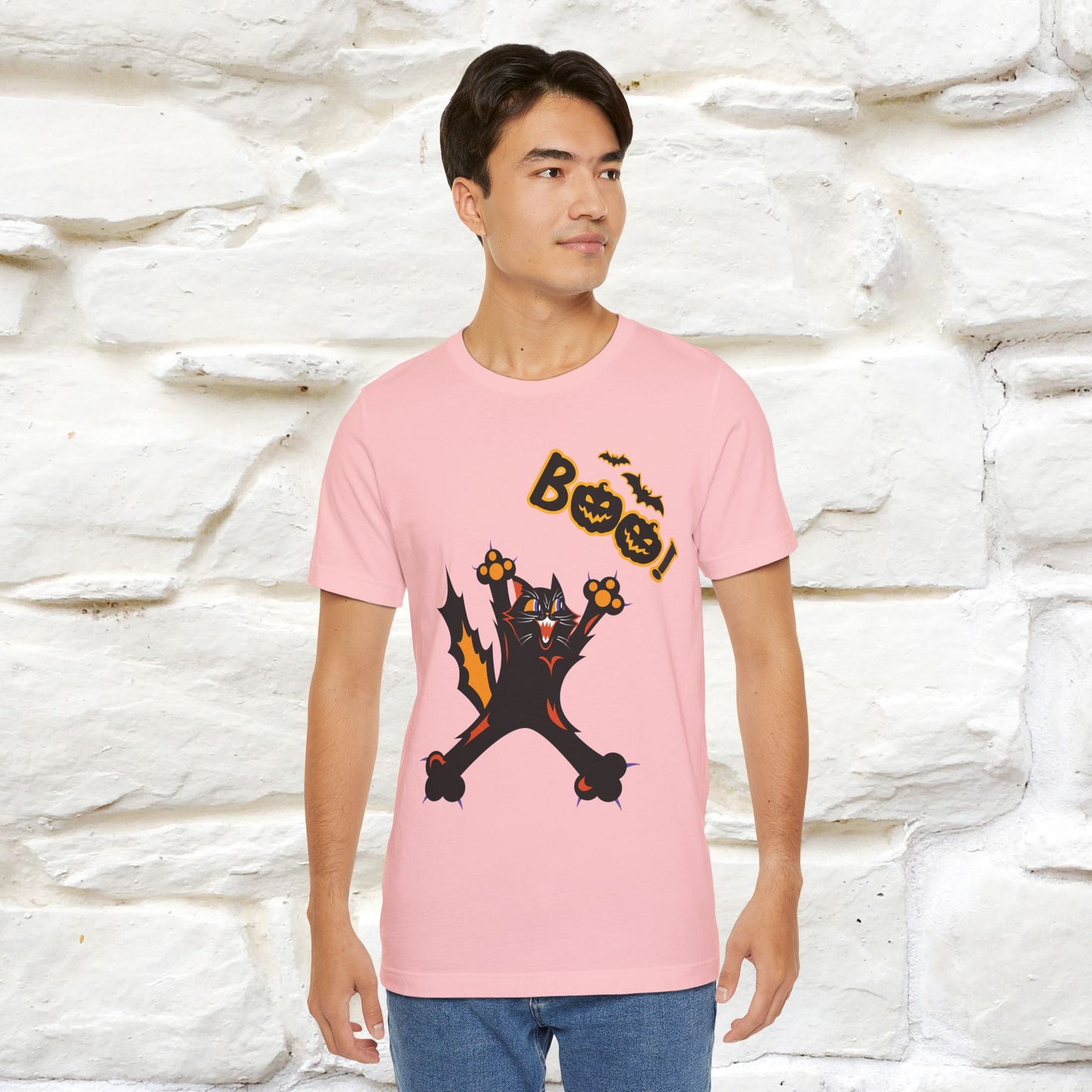 "Boo" Cat  T-shirt |Nunu&Miao Studio - Nunu&Miao Studio