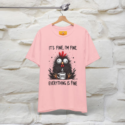 "Everything Is Fine" |Funny T-Shirt | Nunu&Miao Studio - Nunu&Miao Studio