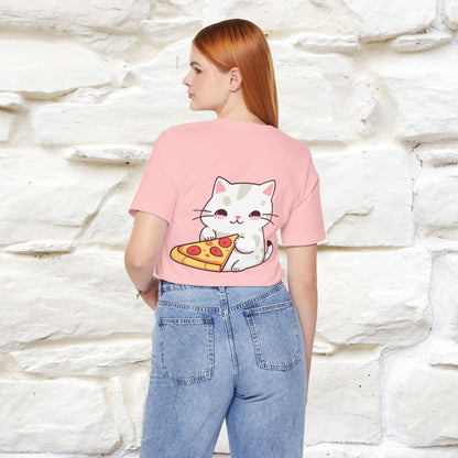 "I Love Pizza"| Cat T-shirt | Nunu&Miao Studio - Nunu&Miao Studio