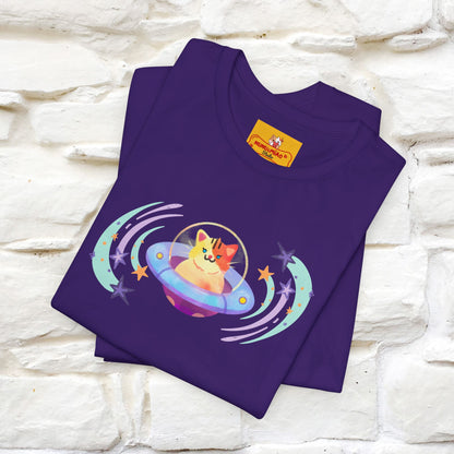 "Stay Positive'' Cat T-Shirt | Front & Back Design | Nunu&Miao Studio - Nunu&Miao Studio