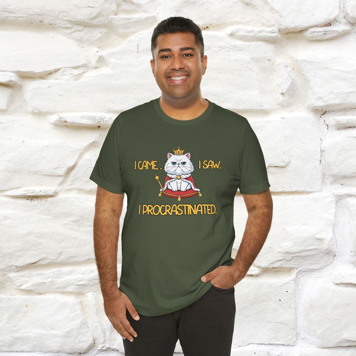 ''I came. I saw. I procrastinated.''| Funny T-Shirt | Nunu&Miao Studio