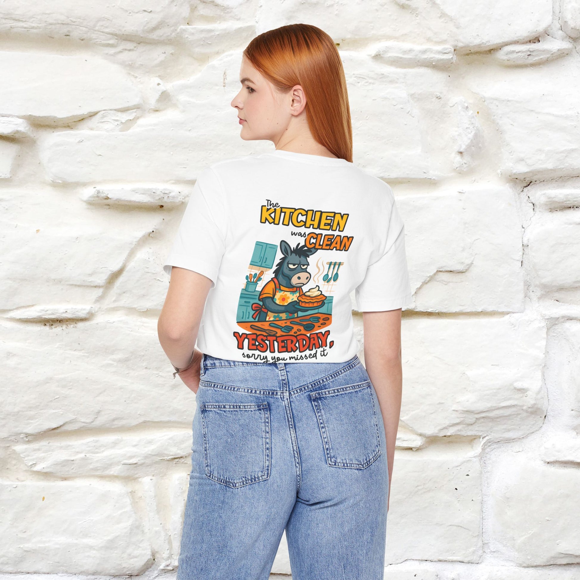 "The Kitchen Was Clean... " |Funny T-Shirt | Nunu&Miao Studio - Nunu&Miao Studio