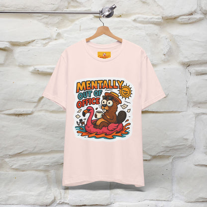 ''Mentally Out Of Office''|  Sarcastic Cat T-Shirt | Nunu&Miao Studio