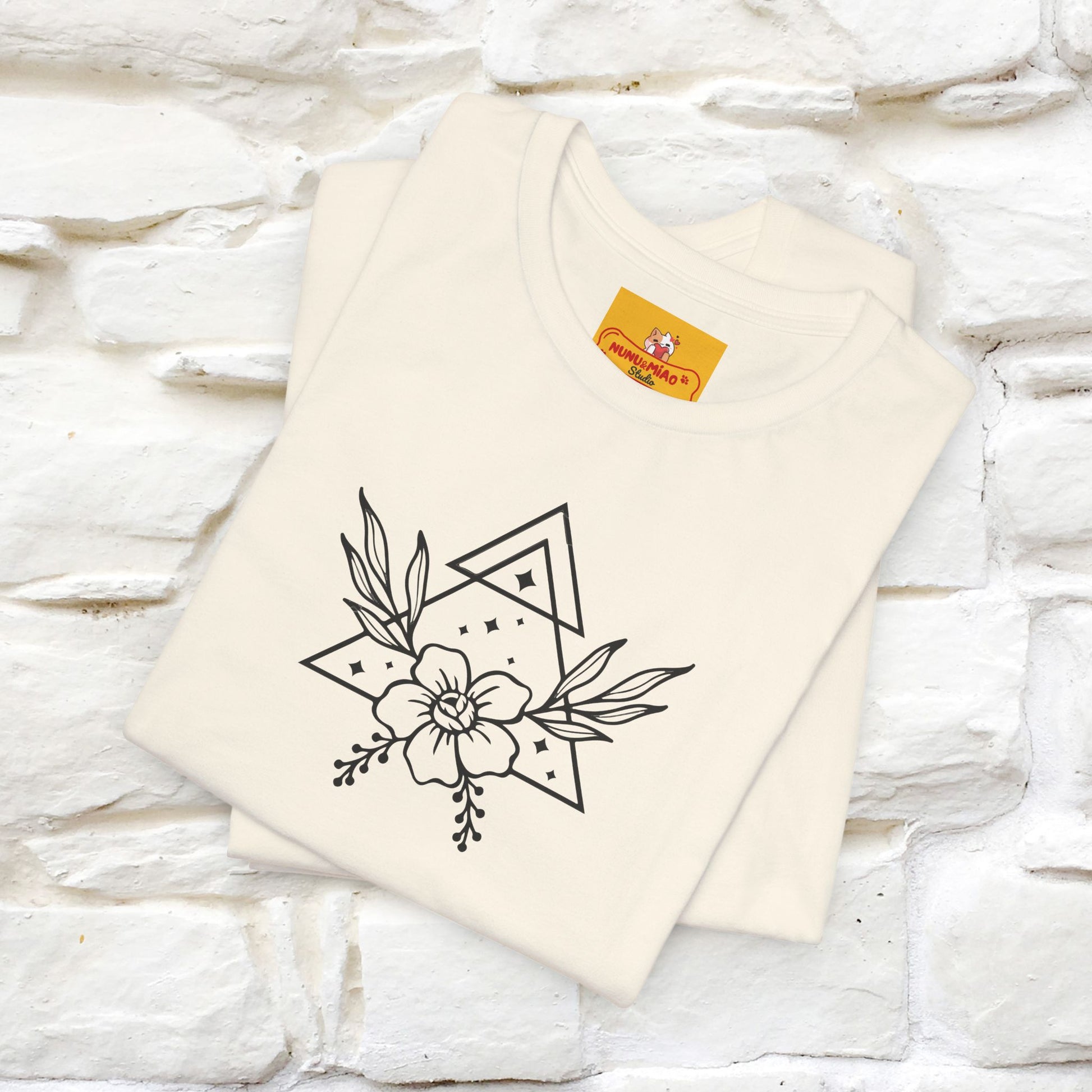 "Trinity'' Cat T-Shirt Front and Back Design | Nunu&Miao Studio - Nunu&Miao Studio