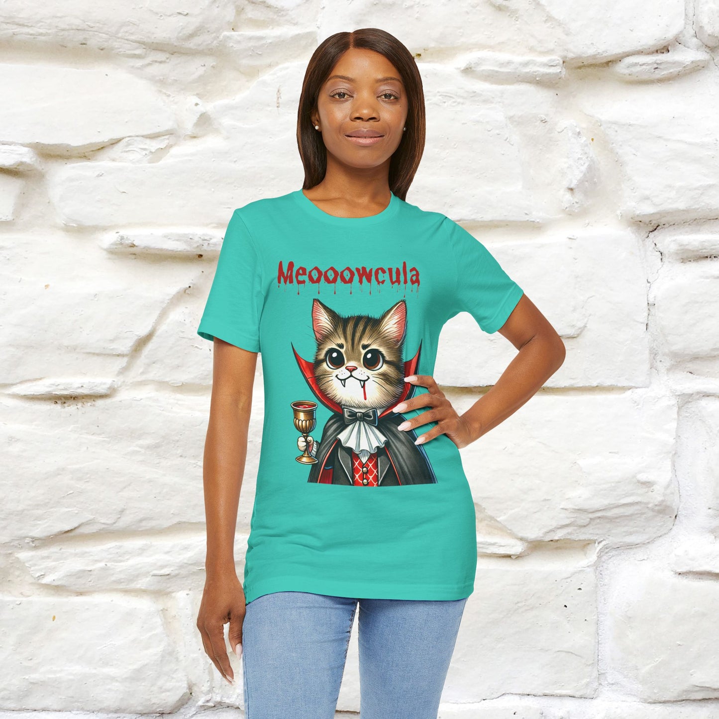 "Meooowcula" Cat T-shirt |Nunu&Miao Studio - Nunu&Miao Studio