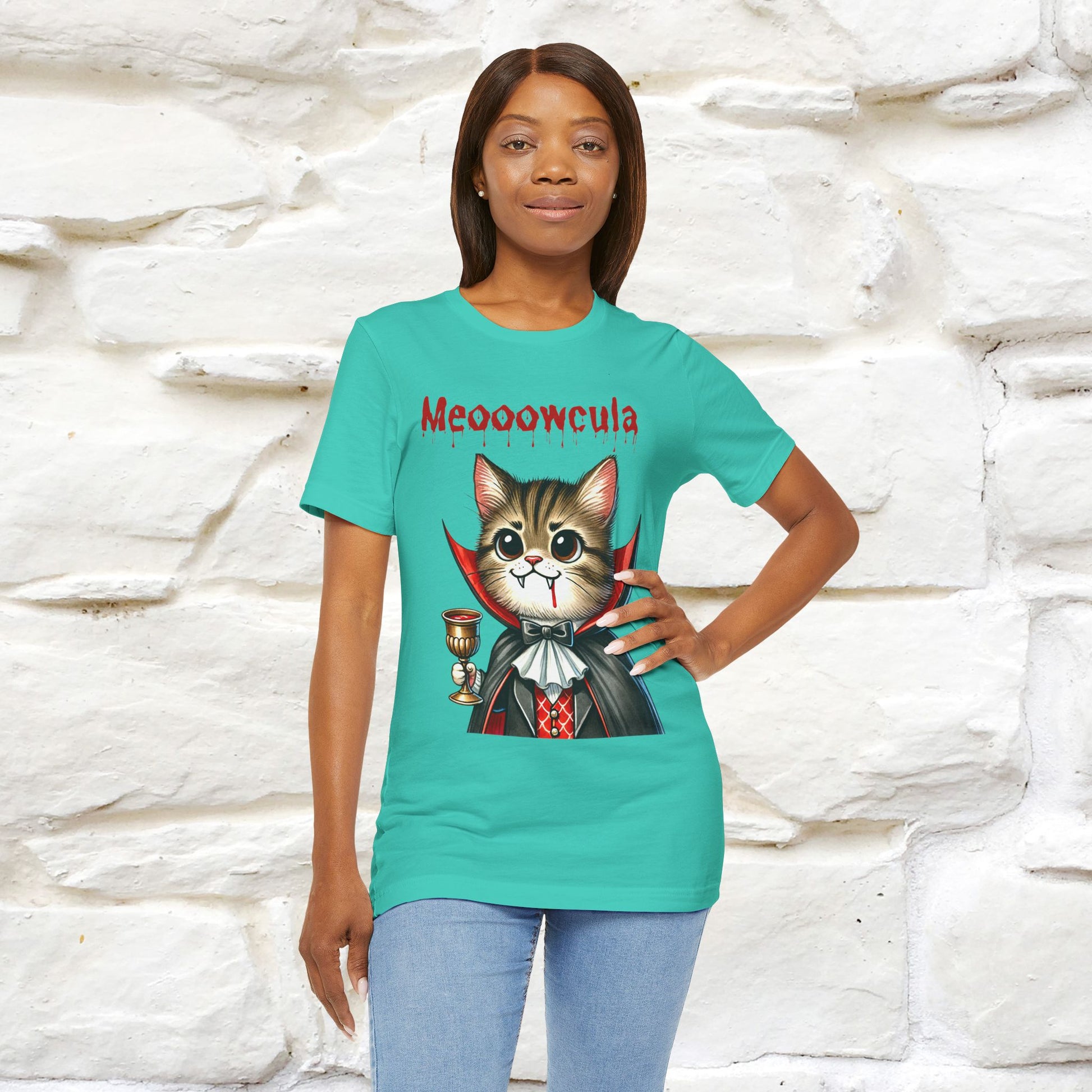 "Meooowcula" Cat T-shirt |Nunu&Miao Studio - Nunu&Miao Studio