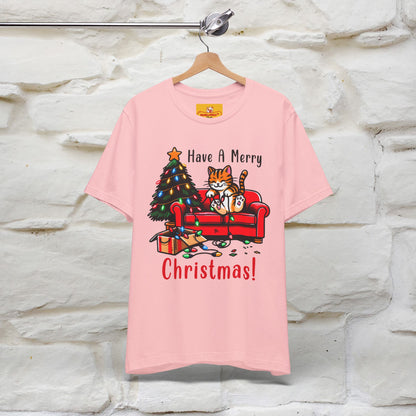 "Have A Merry..." |Funny Cat  T-Shirt | Nunu&Miao Studio