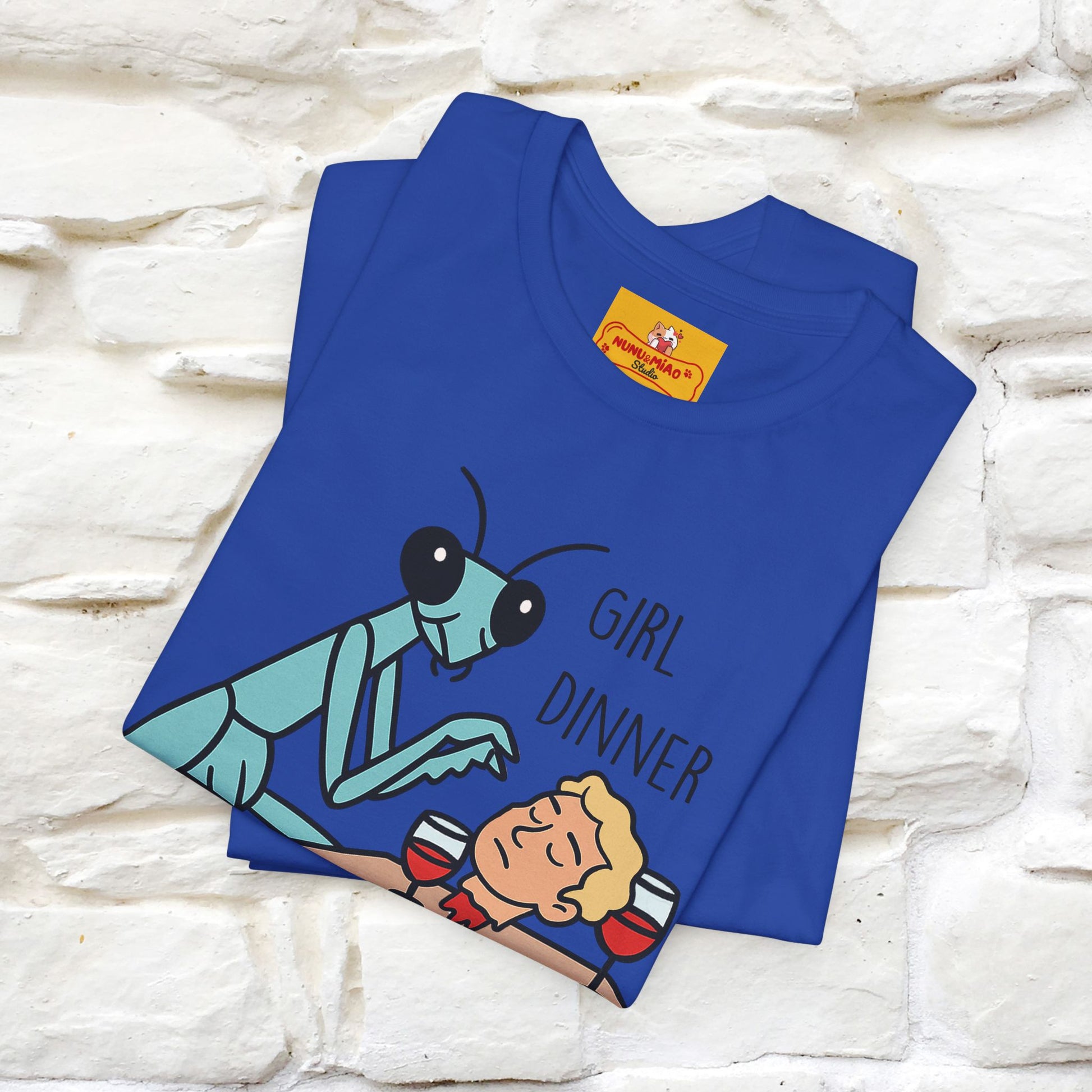 "Girl Dinner" Funny T-shirt |Nunu&Miao Studio - Nunu&Miao Studio