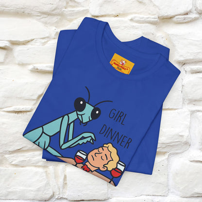 "Girl Dinner" Funny T-shirt |Nunu&Miao Studio - Nunu&Miao Studio