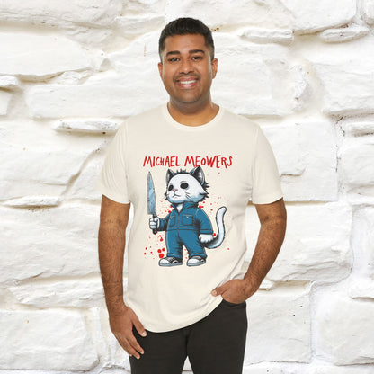 ''Michael Meowers'' Cat T-Shirt |  | Nunu&Miao Studio - Nunu&Miao Studio